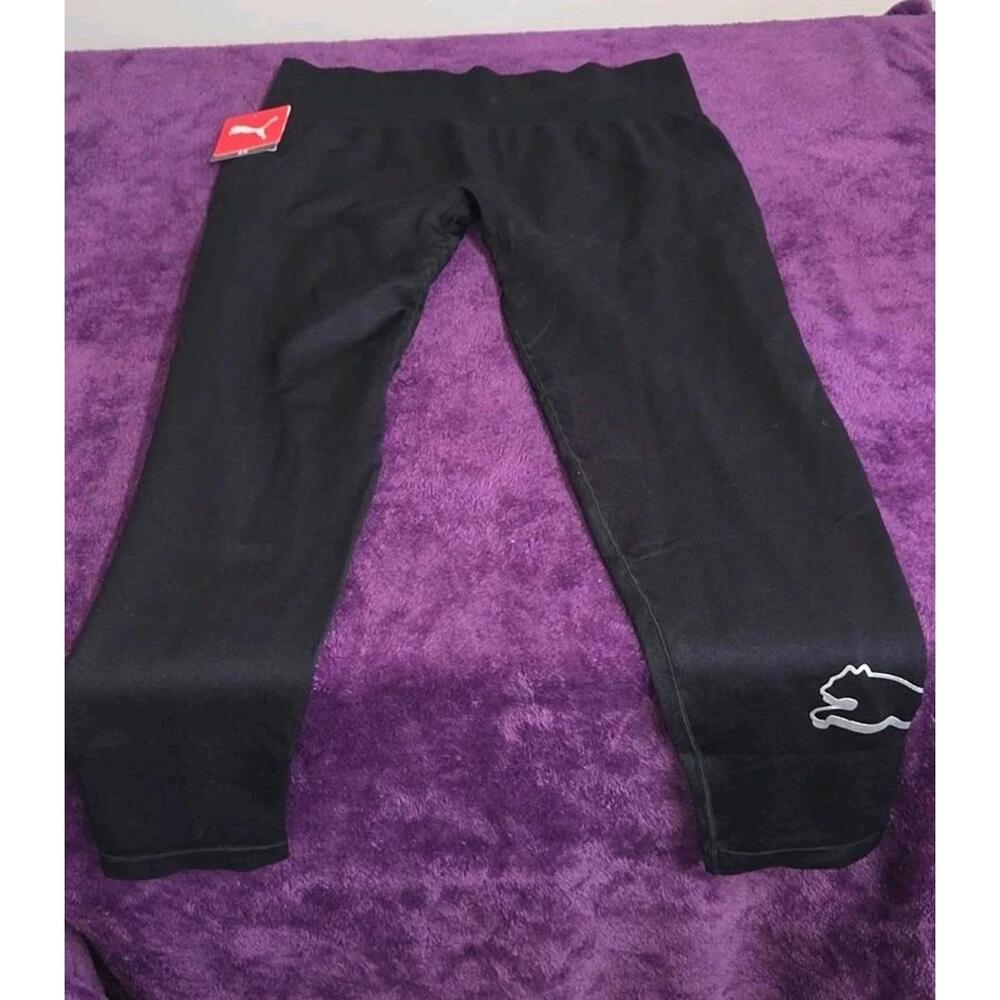 PUMA Seamless High Waisted DryCell Moisture Wicking Comfort Legging Black 2X